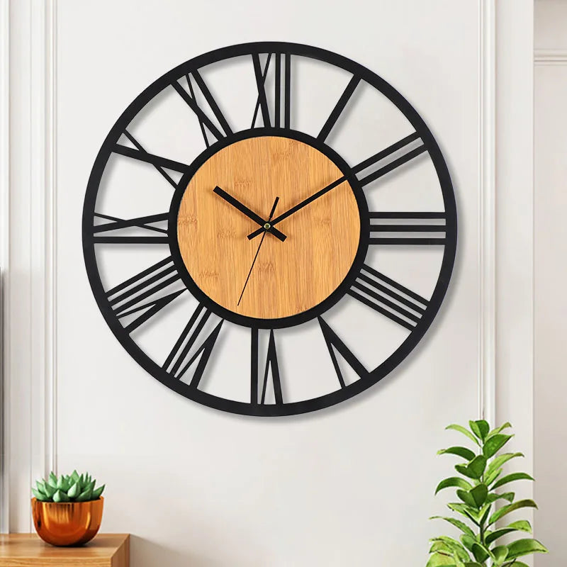 Large 3D Nordic Wall Clock