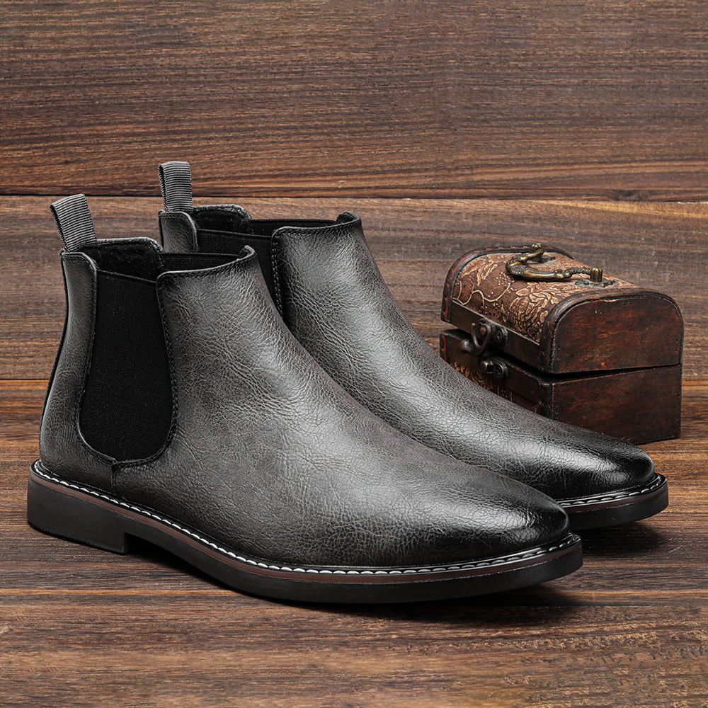 Paul: Retro Chelsea Boots - Comfortable, Handcrafted Fashion Footwear | Winter&Autumn