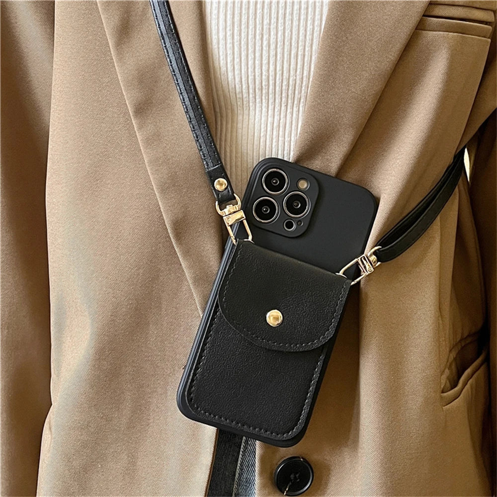 Den Uanstrengte Crossbody Telefon Sling