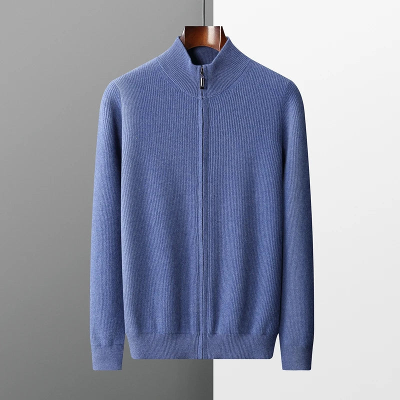 Alexander: Herbst-Winter-Pullover aus 100 % reiner Wolle/Kaschmir