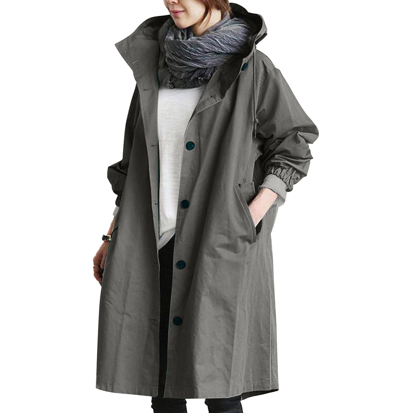 EleganCoat | Fashionable long trench coat/jacket women change season 2024