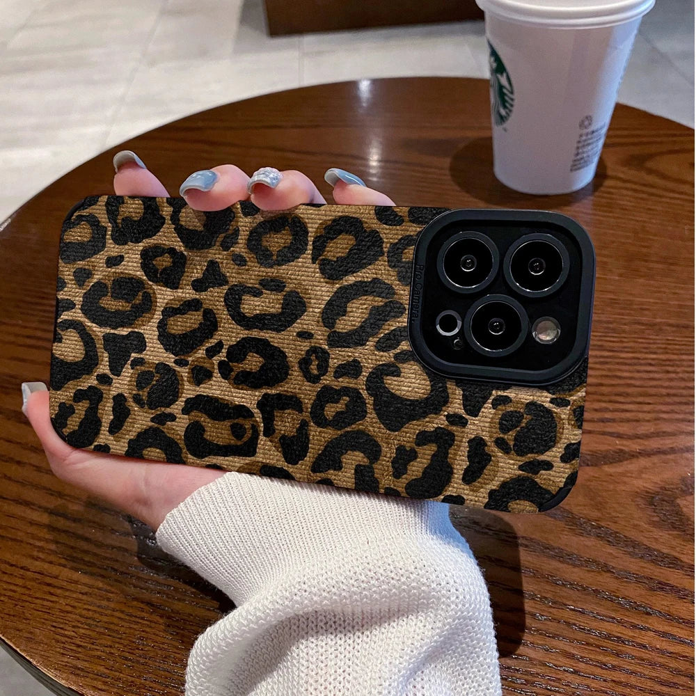 Klassisk Leopard iPhone-deksel