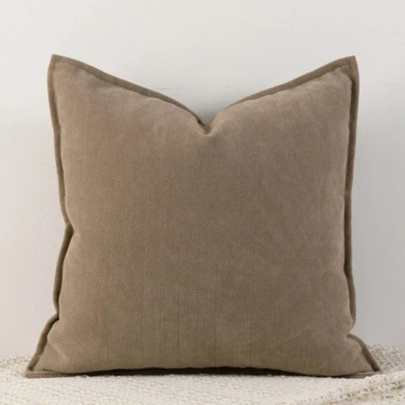 ChenilleCozy - Capa de Almofada Simples para Decoração de Casa e Quarto