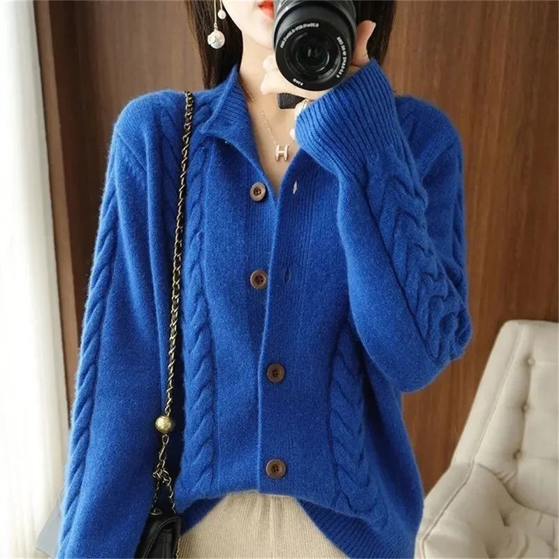 Elegant strik cardigan