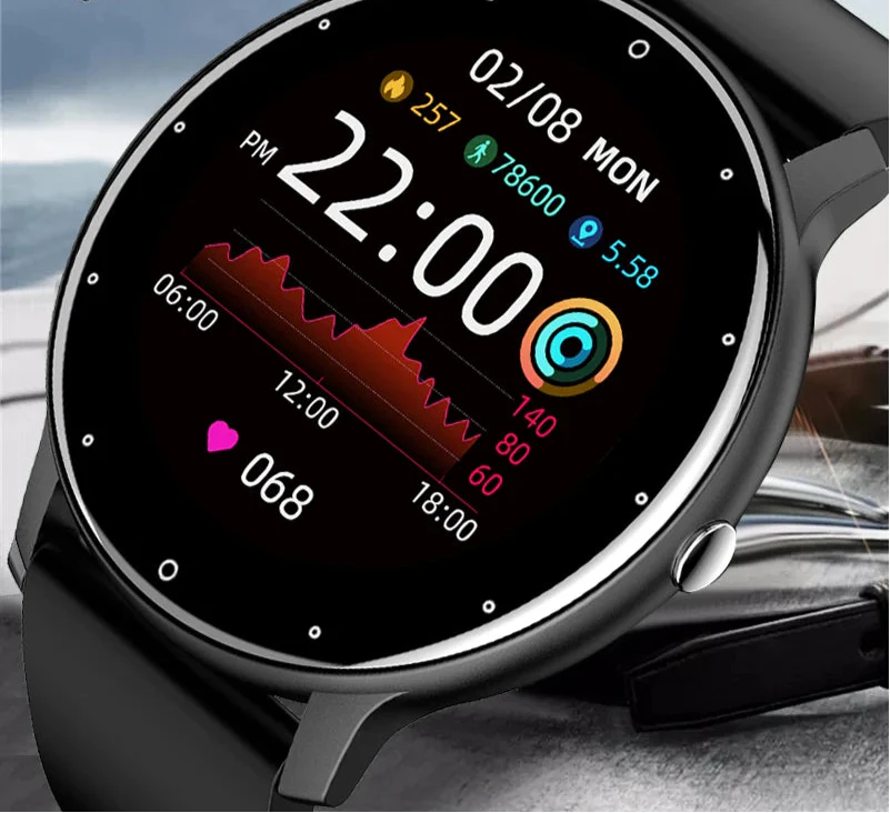 LIGE 2023 Smart Watch för män – Vattentät fitness tracker & Bluetooth smartwatch