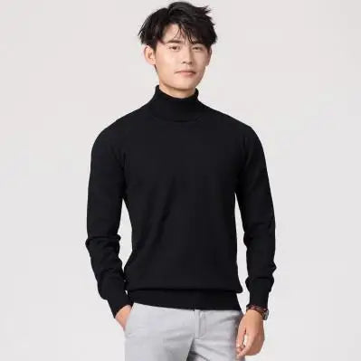 Pull à col roulé en cachemire Elliot – Chaleur de luxe pour homme | Automne et hiver 2023