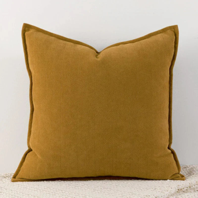 ChenilleCozy - Capa de Almofada Simples para Decoração de Casa e Quarto