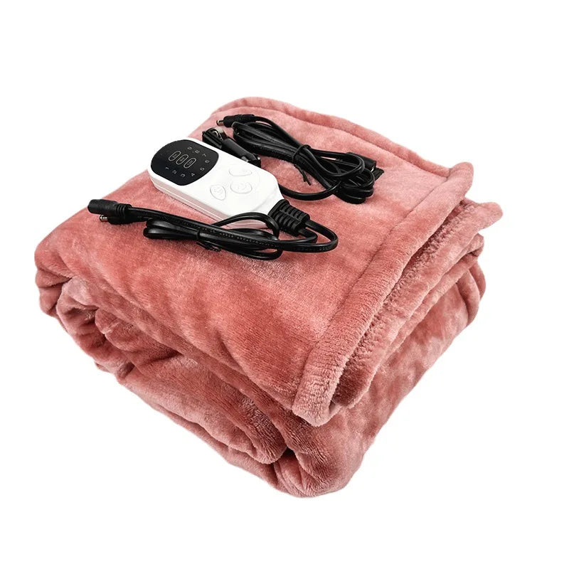 HeatJourney - Heated Blanket for Car with Timer and 9 Levels