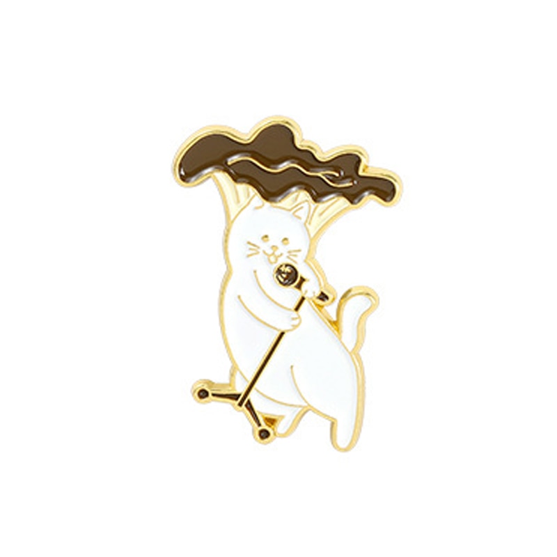 Mushroom Series Collectie Emaille Pins