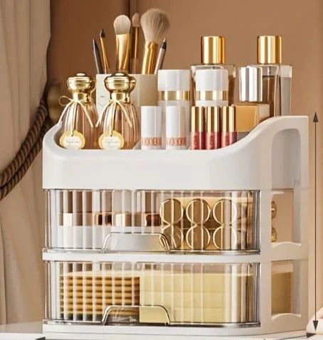 Opbevaringsboks til makeup og smykker med stor kapacitet – Multi-layer Organizer