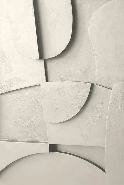 Collezione di opere d'arte di contorno geometrico