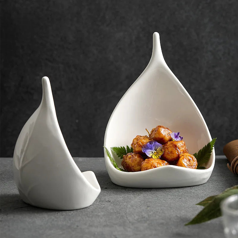 Zen White Creative Dishes