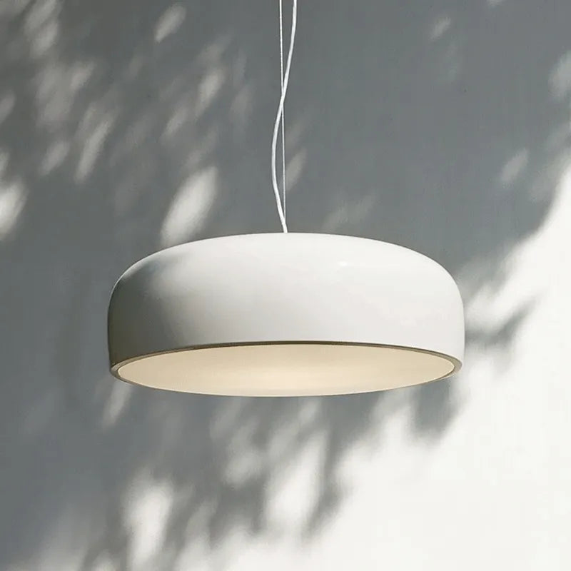 Nordisk Minimalistisk Rund Hängande Lampa