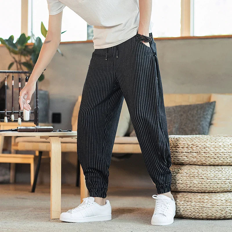 Tokyo Bay Fusion™ Cotton Linen Trousers