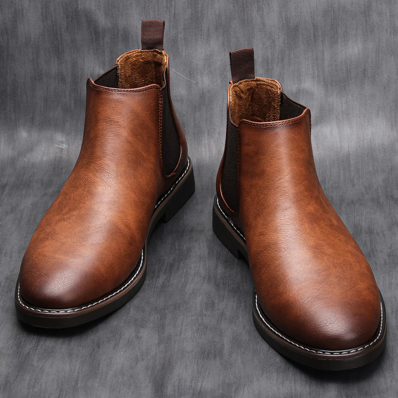 Paul: Retro Chelsea Boots - Comfortable, Handcrafted Fashion Footwear | Winter&Autumn