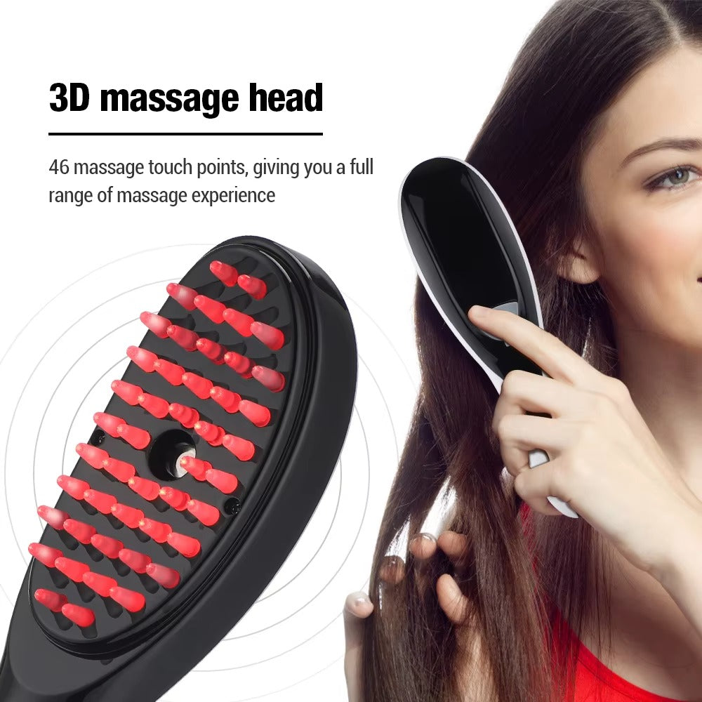 Electric Spray Massage Comb – Your 3-in-1 Solution for Hair Growth and Scalp Health