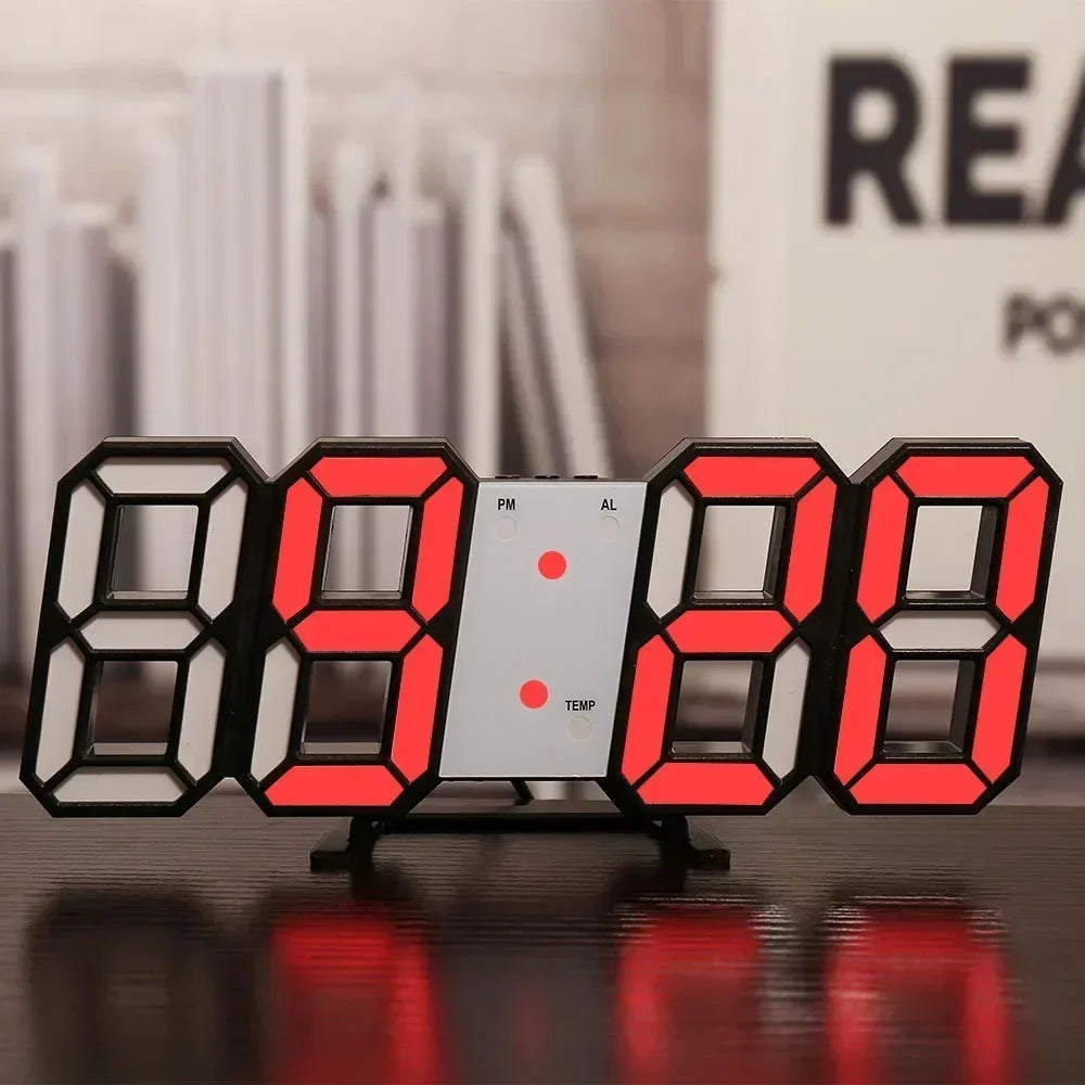 NeoTime – Electronic 3D LED Clock for Interior Decoration