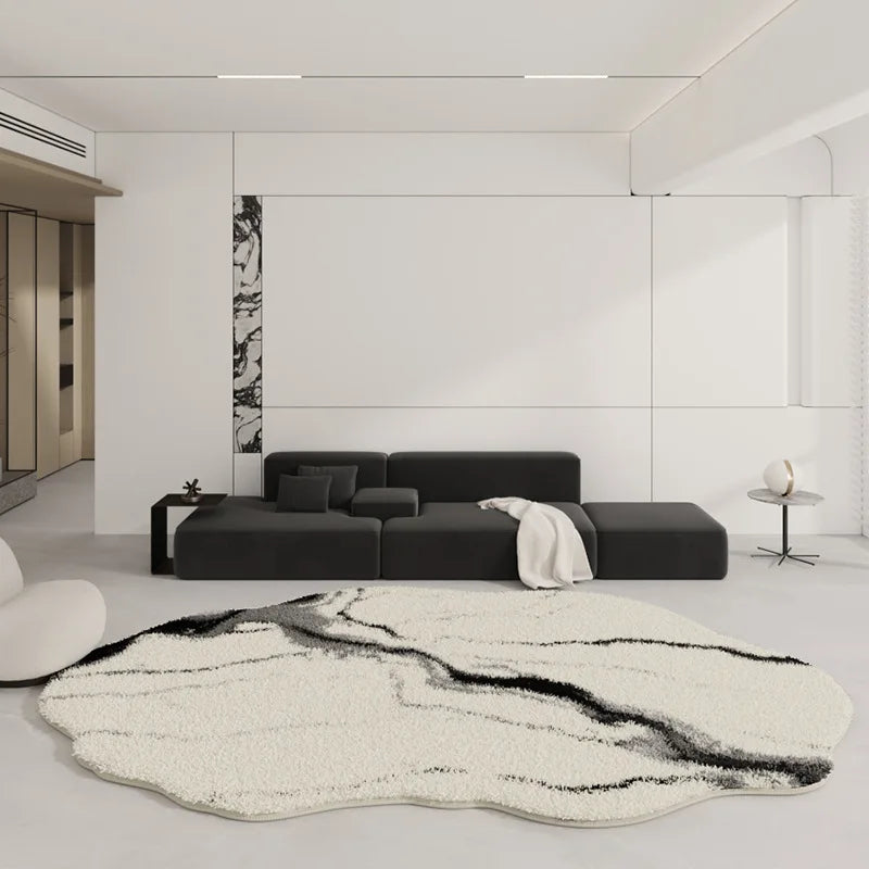 Alfombra Winnie Modern Minimalist – Suave, Esponjosa y Estilosa para Espacios Habitables