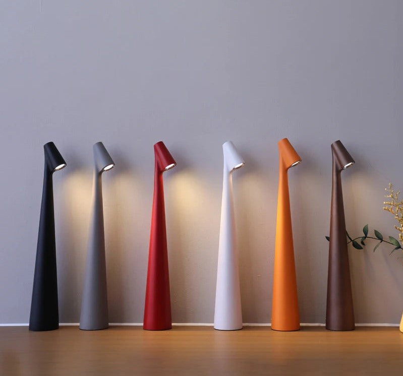 Lampada da tavolo dal design minimalista nordico | senza fili | GUIDATO | Lampada da lettura | Lampada da pranzo