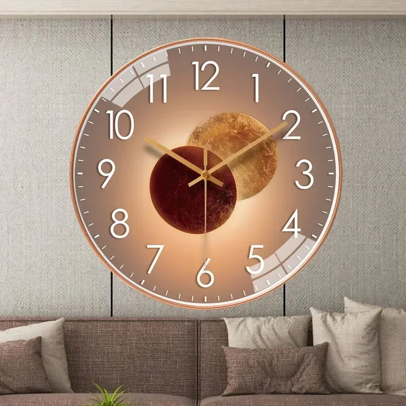 SilentTime – Reloj de pared digital de estilo clásico