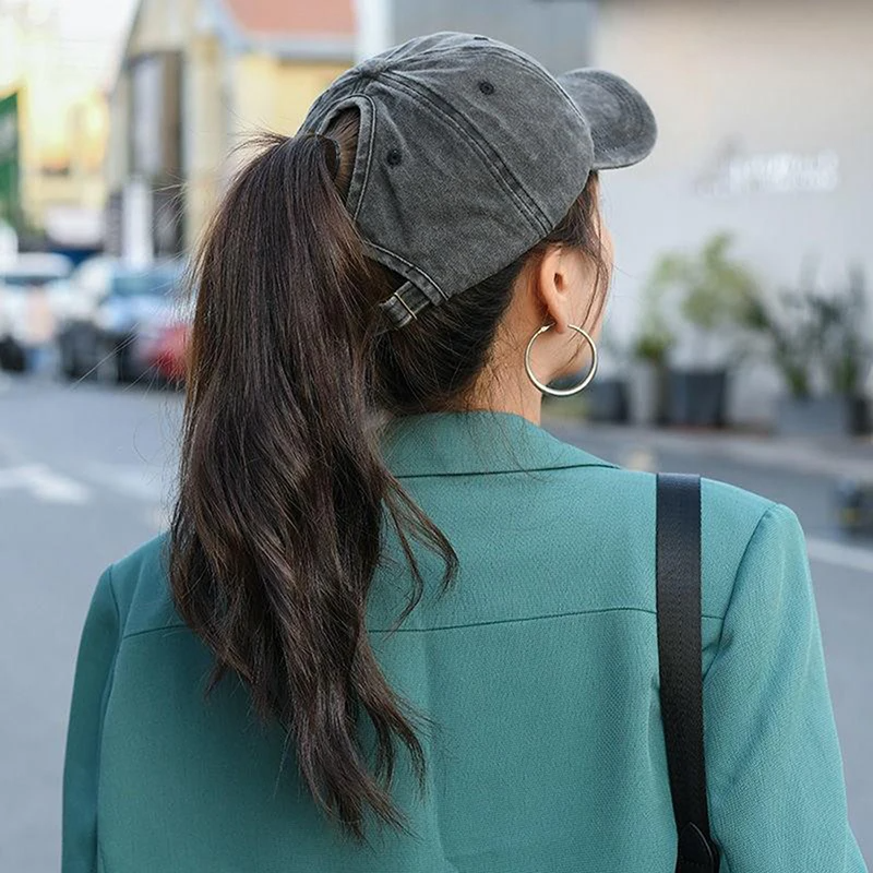 3Leaves Ponytail Baseball Cap