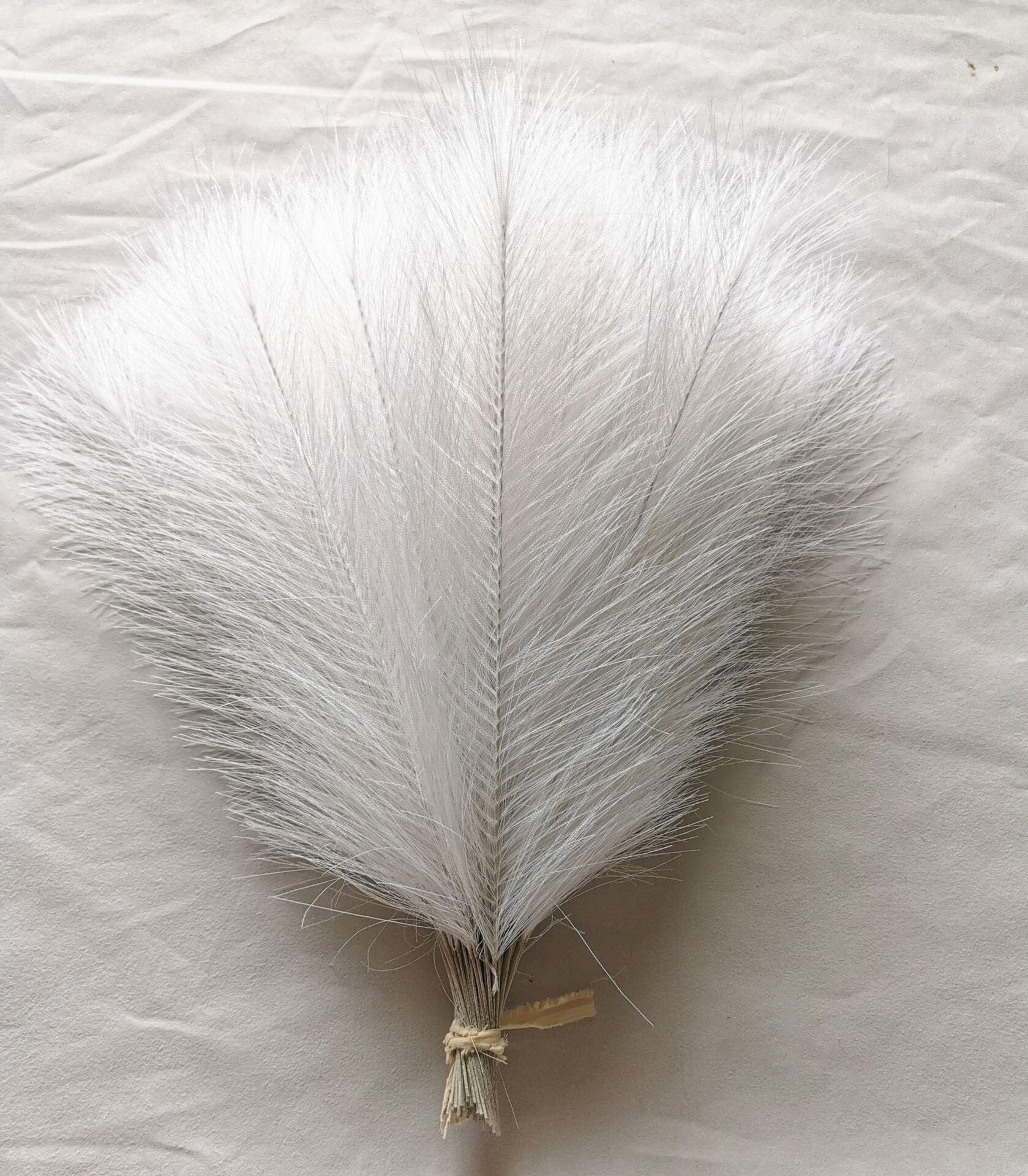 20Pcs Bohemian Fluffy Artificial Pampas Grass Coloured