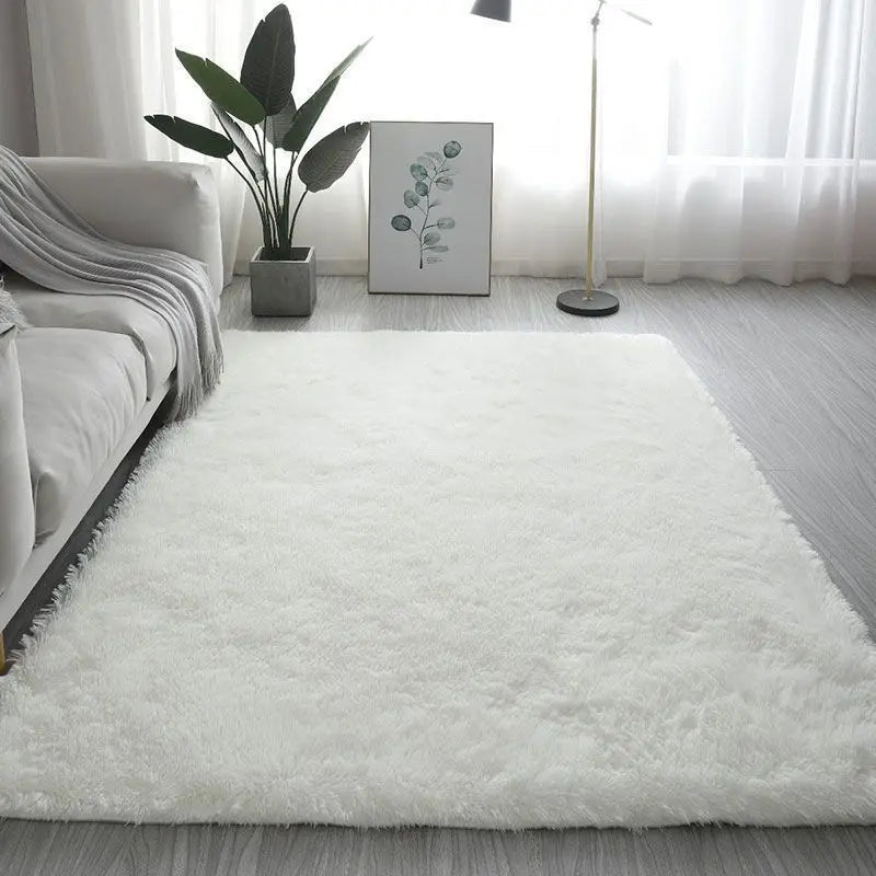 Sara Plush Nordic Lounge Rug para Sala de Estar y Dormitorio - Suave, Acogedor y Decoración Moderna para el Hogar