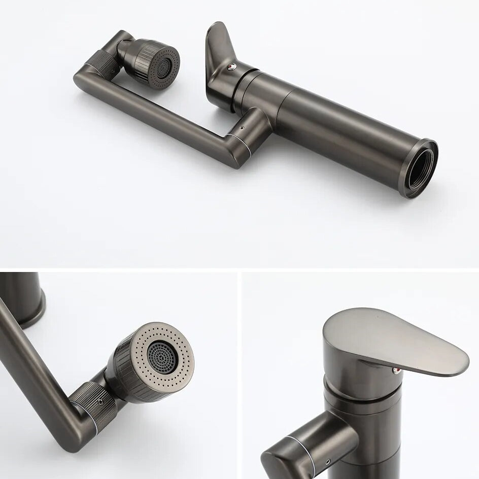 Single-Hole Rotatable Multi-Derectional Faucet