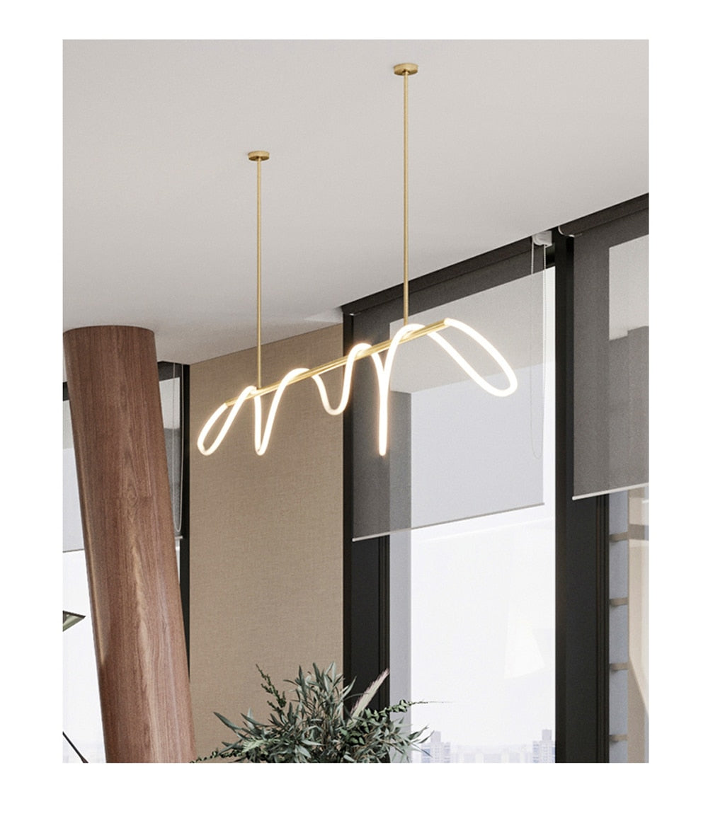 Kolia LED Dimerizável Preto Branco Ouro Cromo Tecto Designer