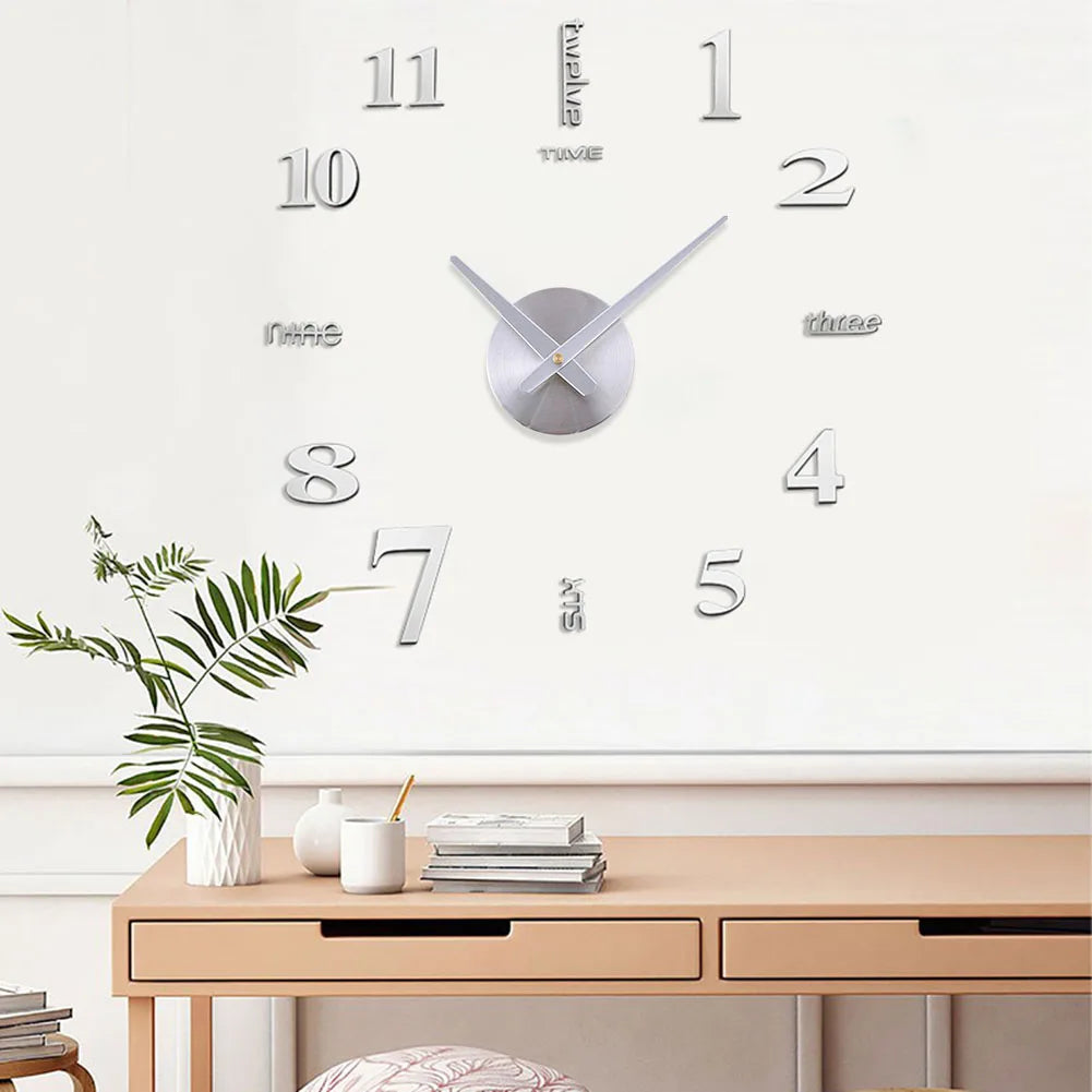 Modern Design 3D Wall Clock