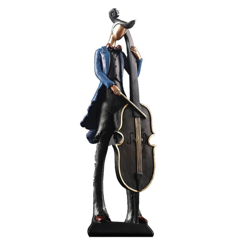 Musikinstrument-Figuren-Skulptur