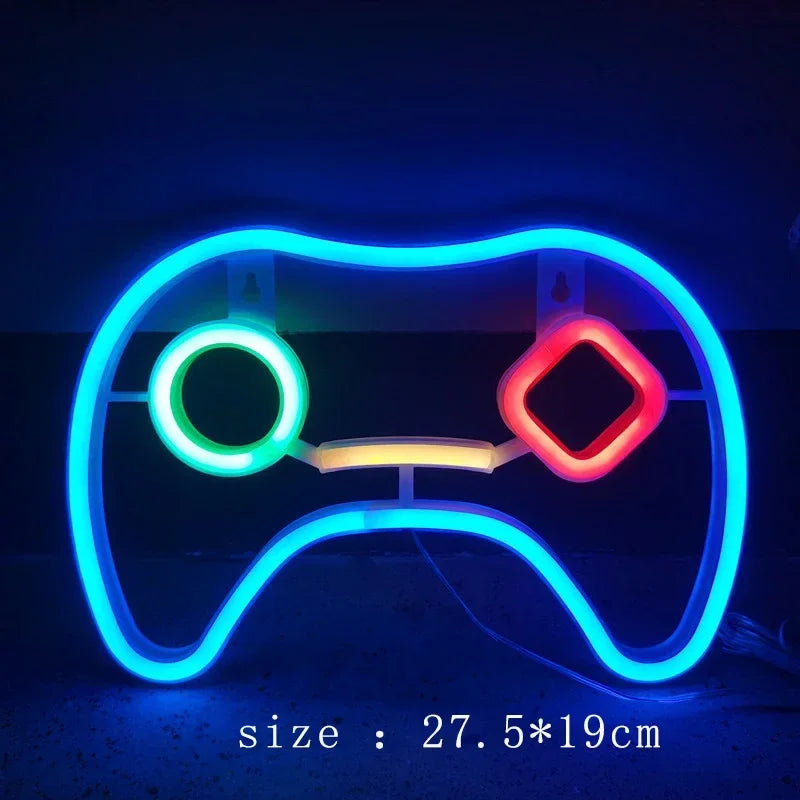 USB LED Neon Fény Játékteremhez