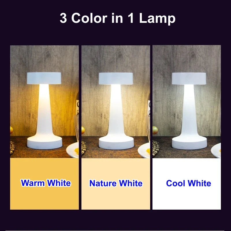 LED Rechargeable Table Lamp