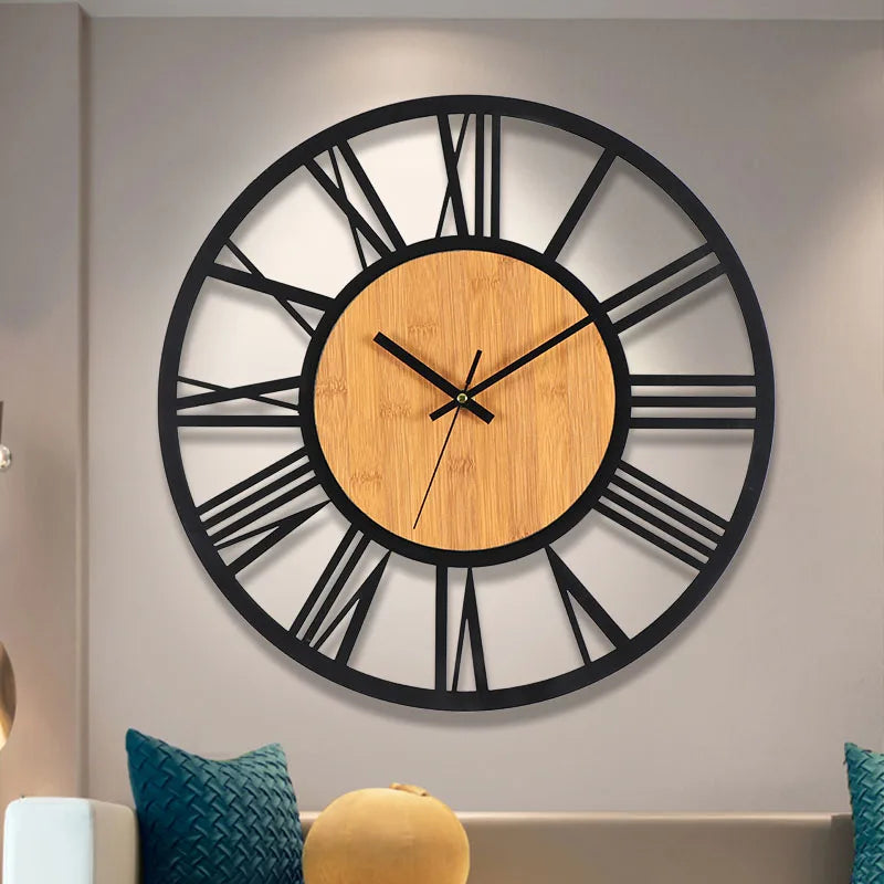 Large 3D Nordic Wall Clock