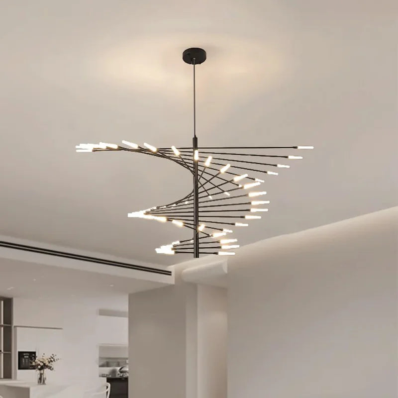 Vrimlo Spiral Chandelier