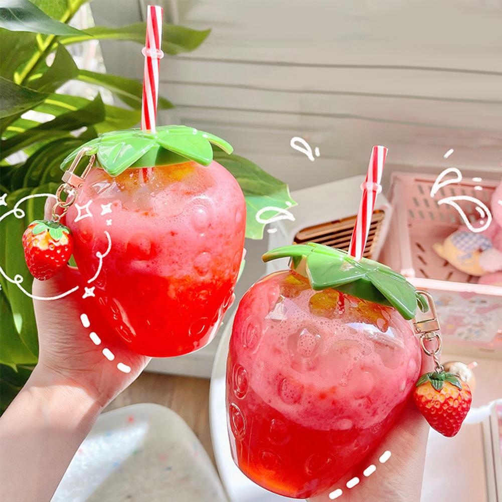 Bottiglia d'Acqua a Forma di Fragola