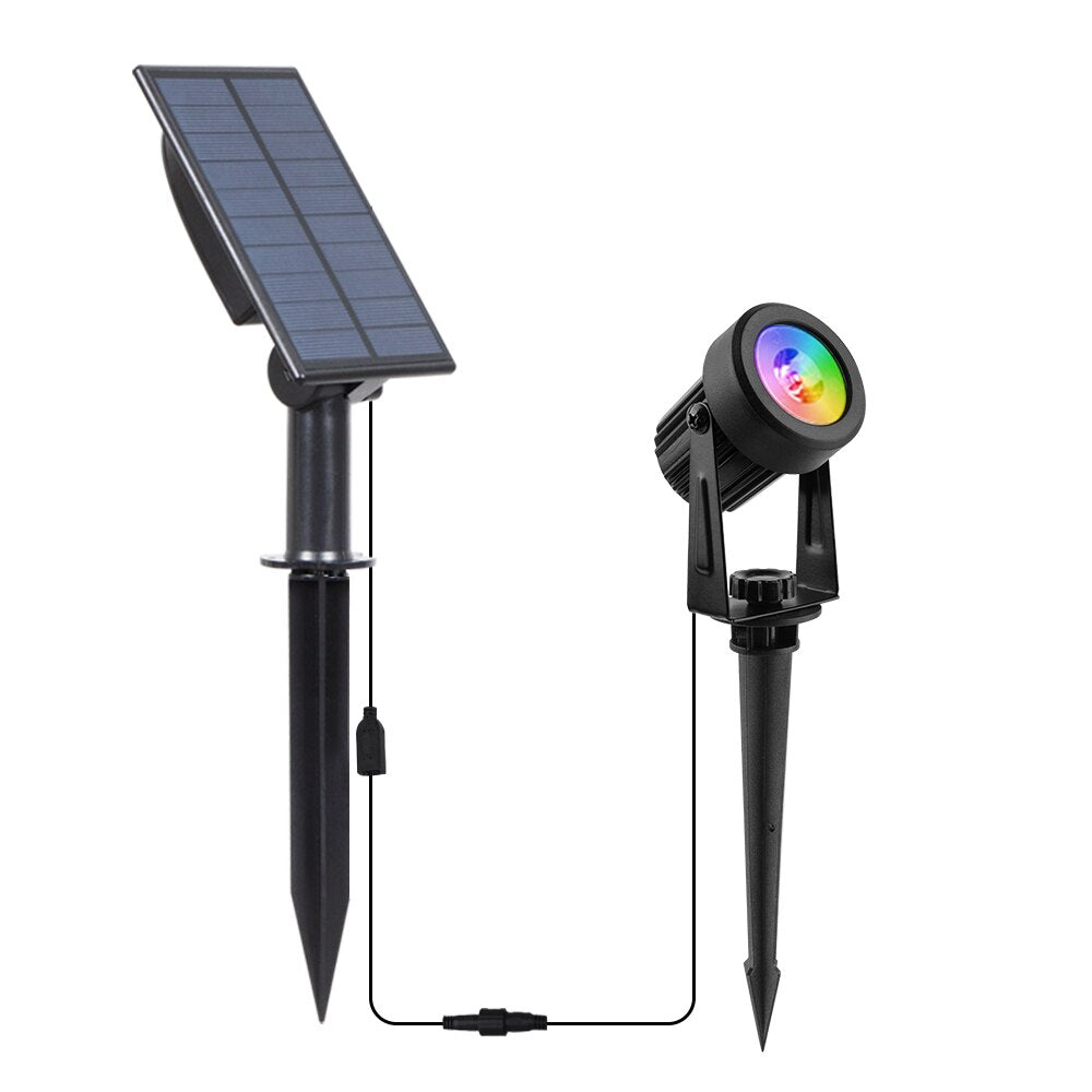 Foco solar impermeable IP65 LED con energía solar