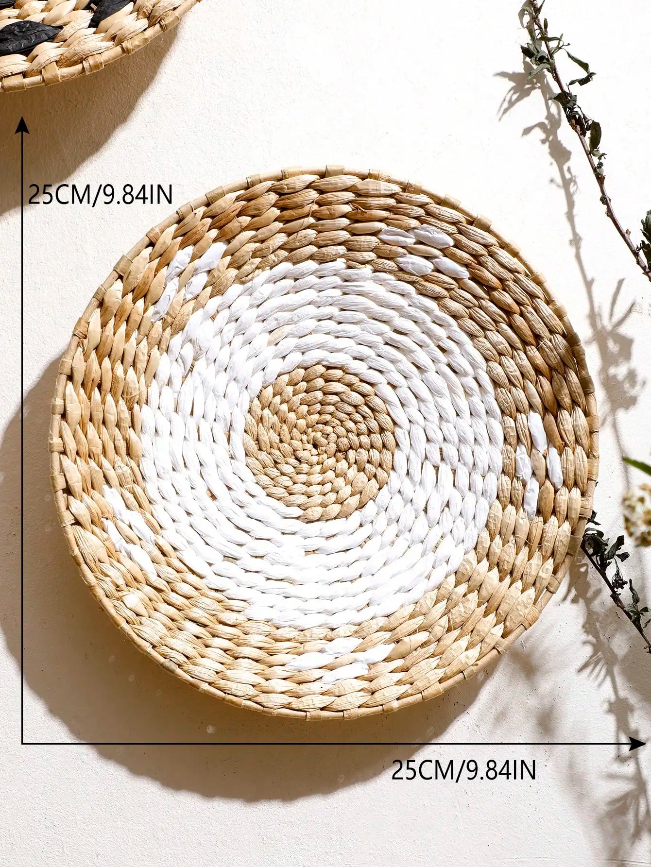 Hand Woven Basket Wall Decor