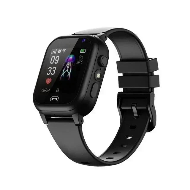 Montre intelligente GPS 4G pour enfants - Appels vidéo, SOS et jeux pour enfants