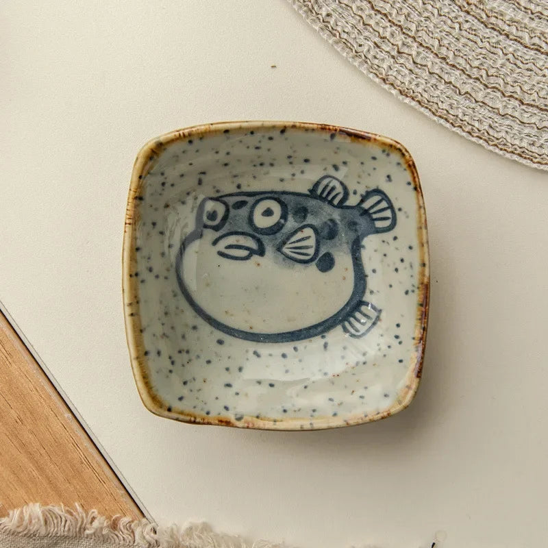 Seaside Ceramic Plates