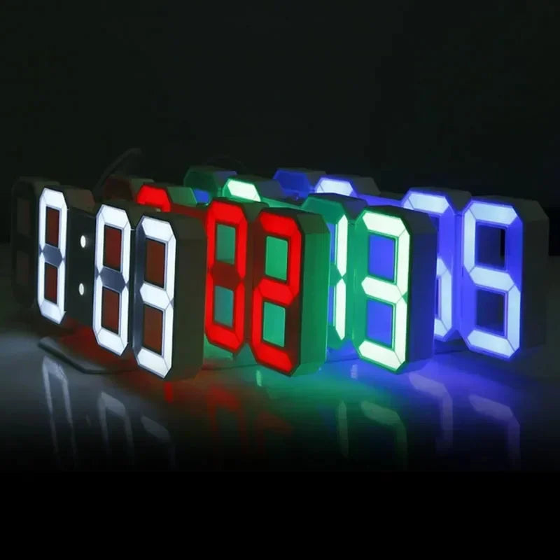 NeoTime – Electronic 3D LED Clock for Interior Decoration