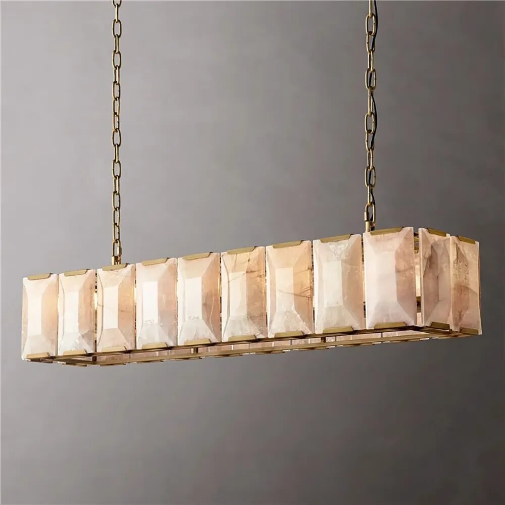 Retro American E14 LED Dimmable Chandelier Hanging Lamps