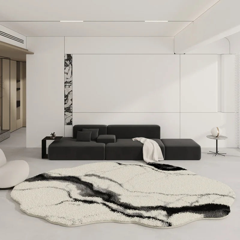 Alfombra Winnie Modern Minimalist – Suave, Esponjosa y Estilosa para Espacios Habitables