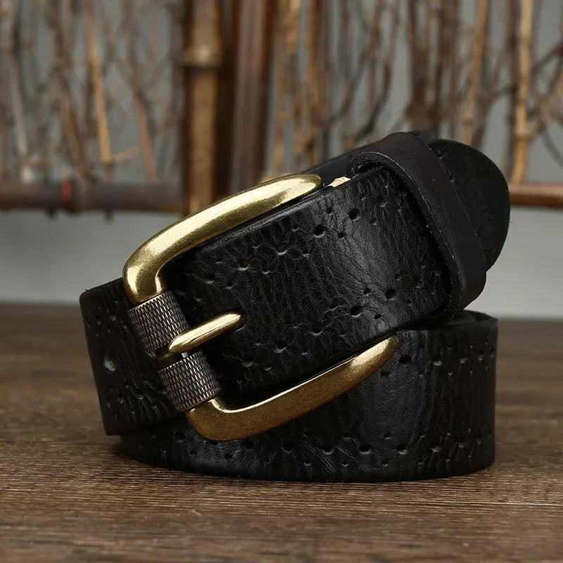 CAMDEN COWHIDE BELT