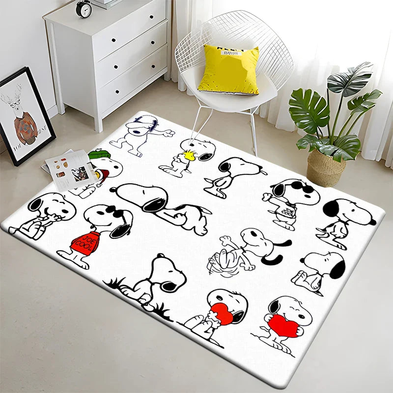 Tapis imprimé grand format Winnie HD Cartoon – Décor intérieur et extérieur