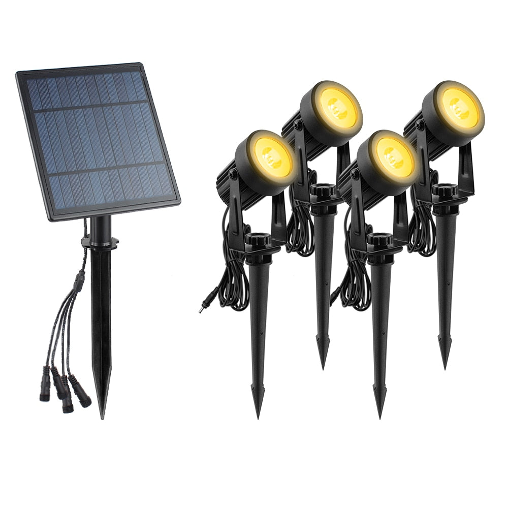 Solar Spotlight Waterdicht IP65 LED op zonne-energie