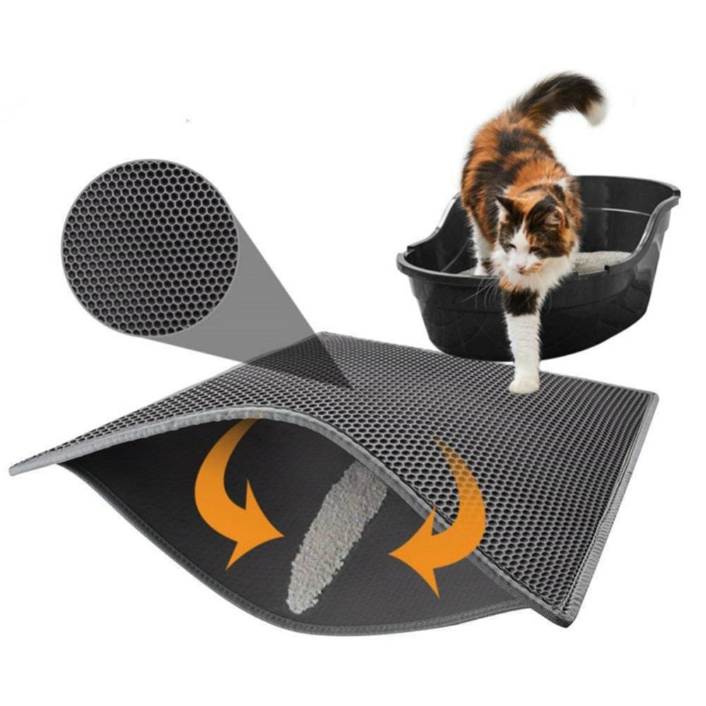 Purrfect Litter Mat™ | Kattesøppelmatte for rene gulv