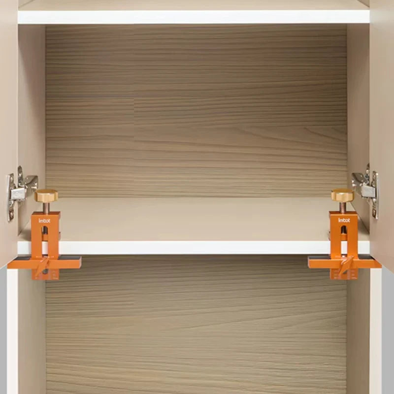 סara Woodworking Cabinet Door Jig – כלי מיקום אלומיניום מתכוונן