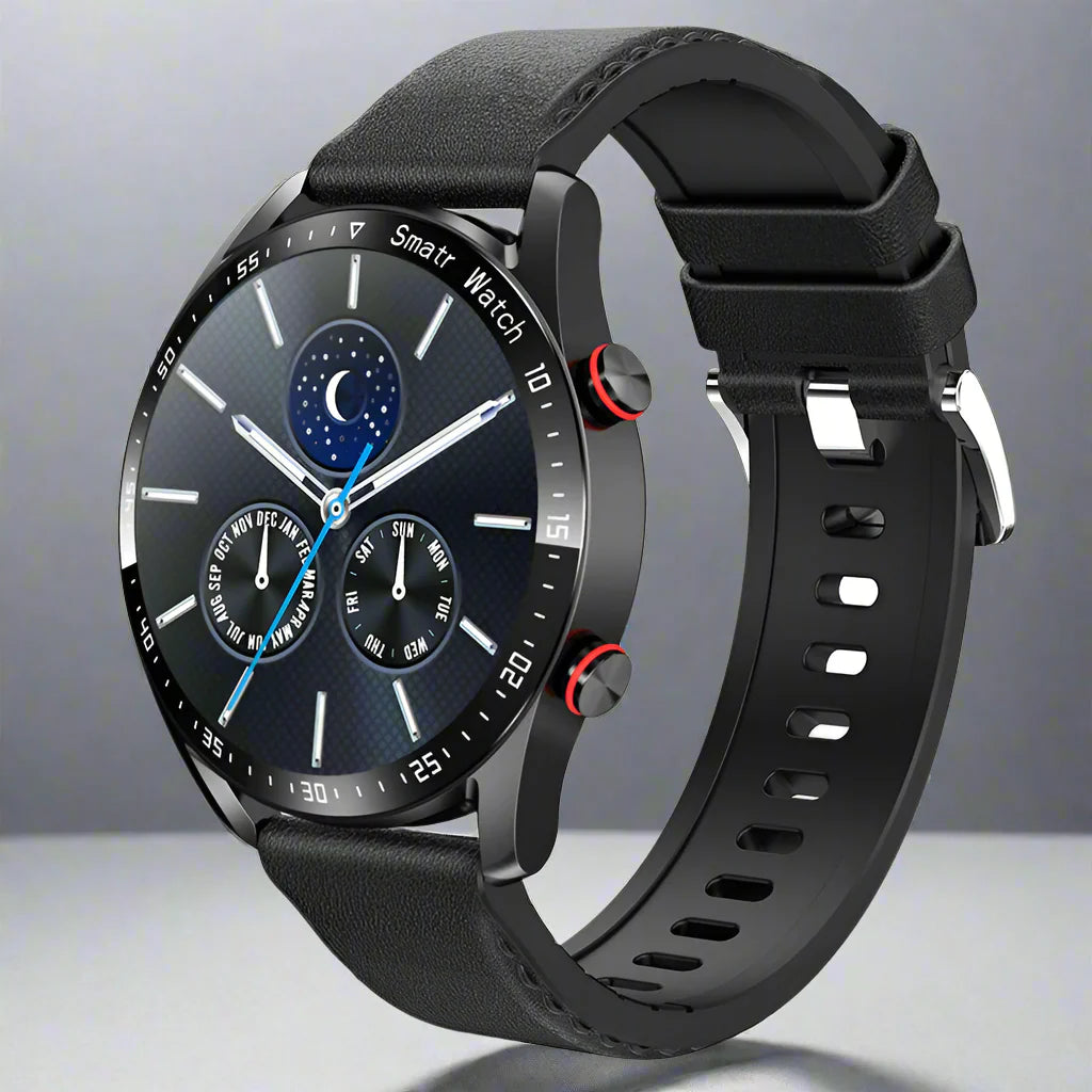 Smartwatch Apollo Pro: chiamate Bluetooth, rilevatore di salute ECG+PPG, compagno di fitness e sport