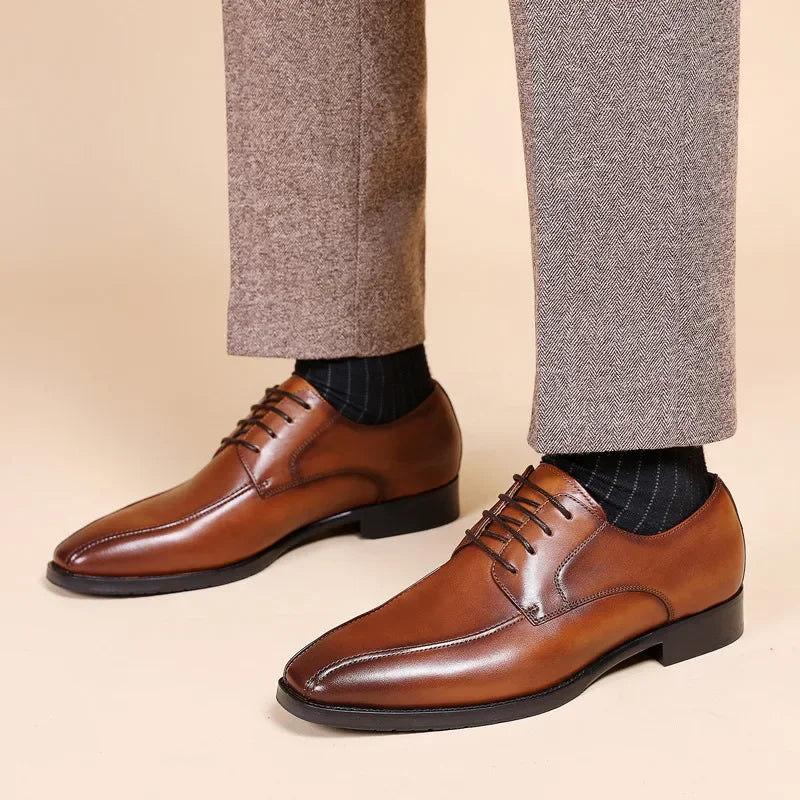 Scarpe Derby in pelle da uomo ApexStyle